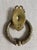 Antique Cast Bronze French Neoclassical Laural Wreath Door Knocker For Sale - Image 4 of 4