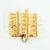 Stunning mid-century modern scandinavian glass & brass wall light/sconce designed by hans agne jakobsson for swedish...