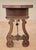 20th Century Spanish Rustic Carved Wood Console Table , 1965 For Sale - Image 9 of 12