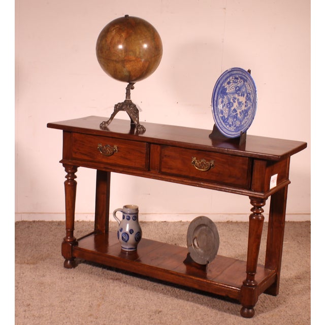 19th Century English Console Table For Sale - Image 4 of 10