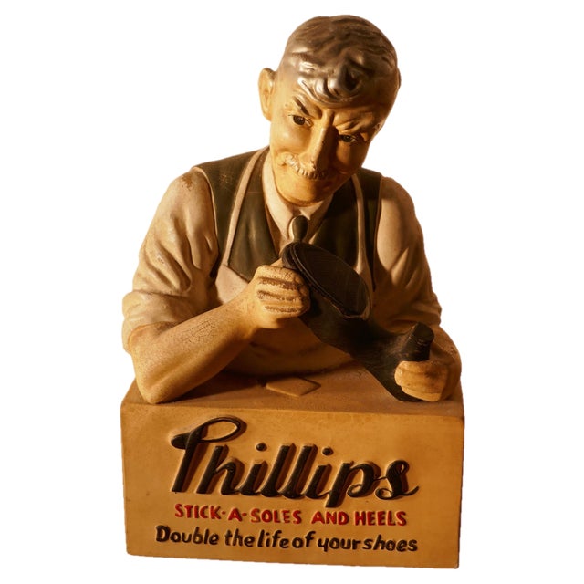 Cobblers Shop Advertising Display Model from Phillips, 1920s For Sale