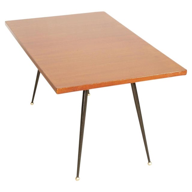 Gio Ponti Mid-Century Modern Italian Coffee Table attributed to Gio Ponti for Isa Bergamo, 1950s For Sale - Image 4 of 8
