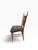 French Antique Napoleon III Faux-Bamboo Turned Spindle Side Chair With Floral Needlepoint Seat For Sale - Image 3 of 9