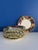 Vintage Ceramic Dessert Plates in Colorful Design in the style of Vallauris, Set of 8 For Sale - Image 6 of 6