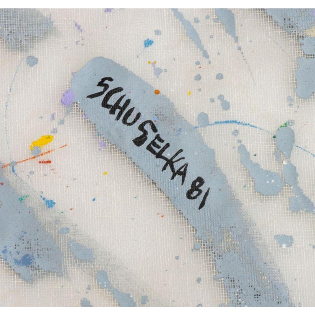 Elfi Schuselka "Composite I" Mixed Media, 1981 For Sale In New York - Image 6 of 8
