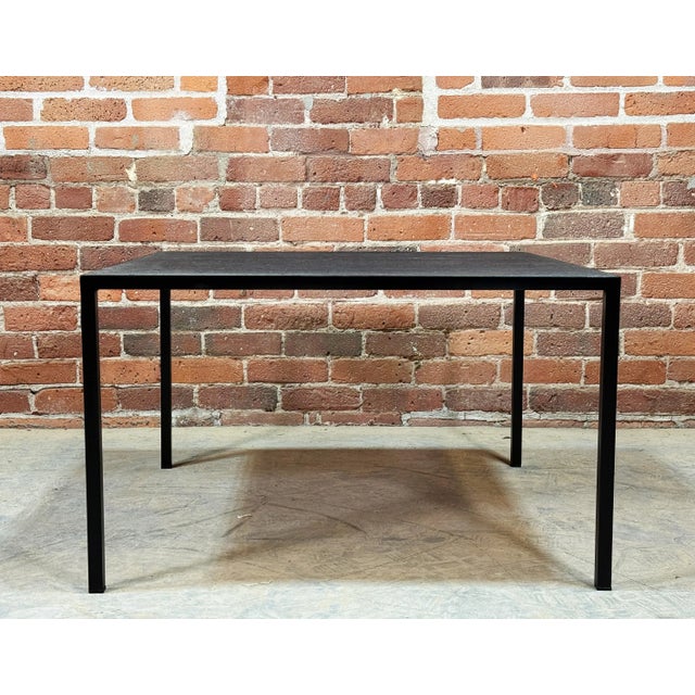 Metal Vintage 1960's Steel & Slate Coffee Table by Floris Fiedeldij for Artimeta For Sale - Image 7 of 9