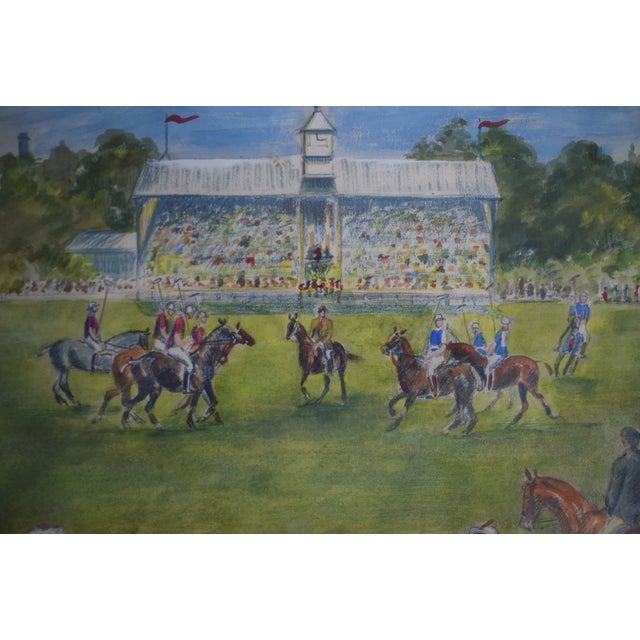 Art Sz: 7"H x 9 1/4"W Frame Sz: 11 3/4"H x 14"W Provenance: From The Collection of Nicholas Colquhoun-Denvers, former...