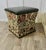 Hollywood Regency Regency Curved Upholstered Ottoman For Sale - Image 3 of 7