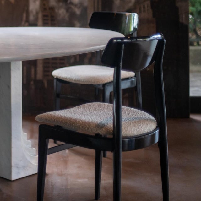 Vintage Margot Chairs, Set of 5 For Sale - Image 4 of 5