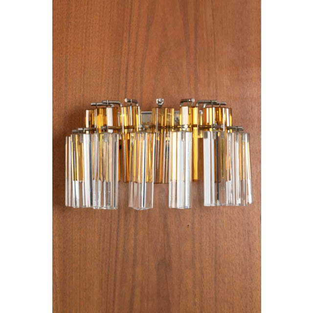 Glass Wall Lamp by Novaresi For Sale - Image 7 of 7