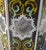 Maroon Moroccan Hand-Painted Accent Table For Sale - Image 4 of 6