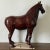 Antique Tang Sancai Terracotta Horse in Brown Glaze - Exquisite Form and Detail For Sale - Image 4 of 10