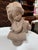 Design Plus Gallery presents a Sculpture of a Young Girl Reading a Book by Pablo Verde. The vintage is a large plaster...