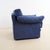 Vintage Blue Velvet Armchair, 1970s For Sale - Image 3 of 6