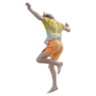 Into the Sky 6, Andy Lo Pò, Summer, Skyscapes, Portrait Photography, Swimming, 2022 For Sale