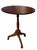 1990s Oval Tilt Top Pedestal Wood Side Table by Bombay Company For Sale - Image 4 of 8