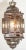 Brown Vintage Moroccan Hanging Lantern Clear and Multicolor Glass Made in Marrakech For Sale - Image 8 of 12