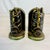 1990s 1980s Vintage Americana Boho Chic Golf Club Bag Bookends - A Pair For Sale - Image 5 of 9