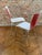 Vintage Red Back Stacking Chairs by Eric Magnussen for Engelbrechts, 1990s, Set of 7 For Sale - Image 11 of 17
