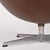 1974 Brown Leather Arne Jacobsen Fritz Hansen Egg Chair & Ottoman For Sale - Image 13 of 18