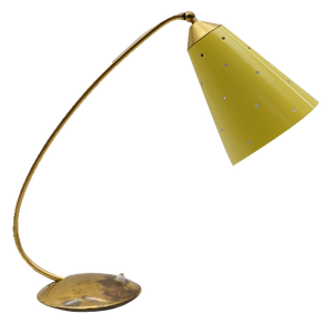 Mid-Century Modern Table Lamp in Brass, Germany, 1950s