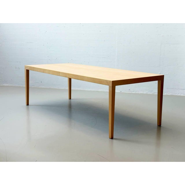 Beech Dining Table from Horgenglarus, Switzerland, 2000s For Sale - Image 3 of 17