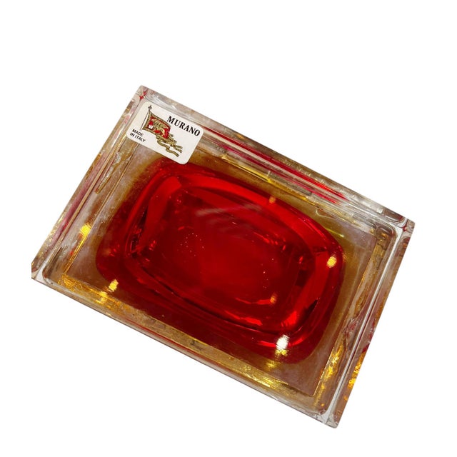 1970s Murano Glass Box by Alessandro Mandruzzato, Circa 1970 For Sale - Image 5 of 6