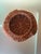 Late 20th Century Finely Woven Mahogany Toned Rattan Planter For Sale - Image 5 of 7