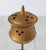Metal Vintage Pierced Brass Incense Burner For Sale - Image 7 of 10