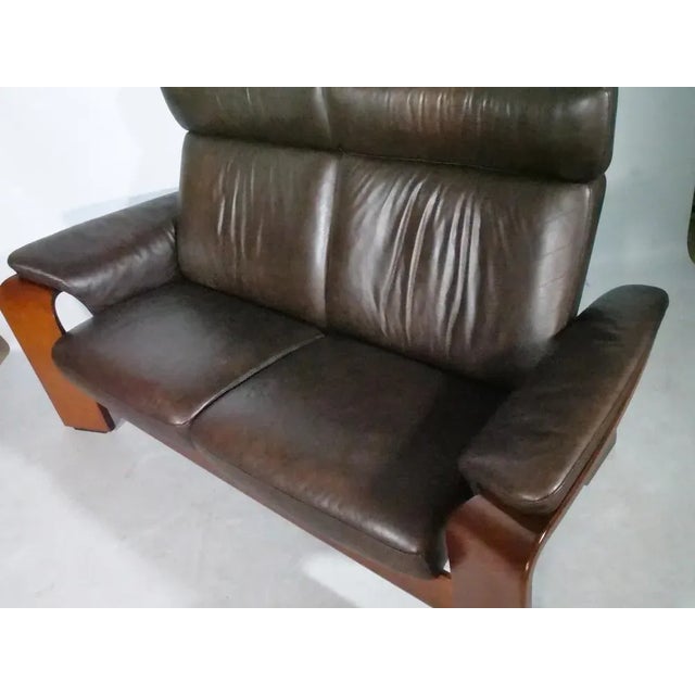 2000 - 2009 Pegasus Leather Sofa from Stressless, 2000s For Sale - Image 5 of 10