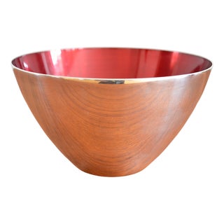 Mid-Century Modern Scandinavian Silver-Plated Bowl from DSG Denmark, 1950s For Sale