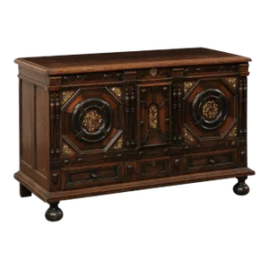 19th Century English Blanket Chest with Full Drawer