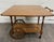 Late 20th Century Vintage Ethan Allen Baumritter Solid Maple Drop Leaf Tea Cart For Sale - Image 5 of 16