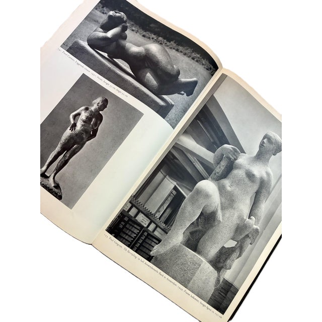 1950s European Dutch Sculpture Art Book / 1900s History of Statues in the Netherlands / Art Coffee Table Book For Sale - Image 14 of 15