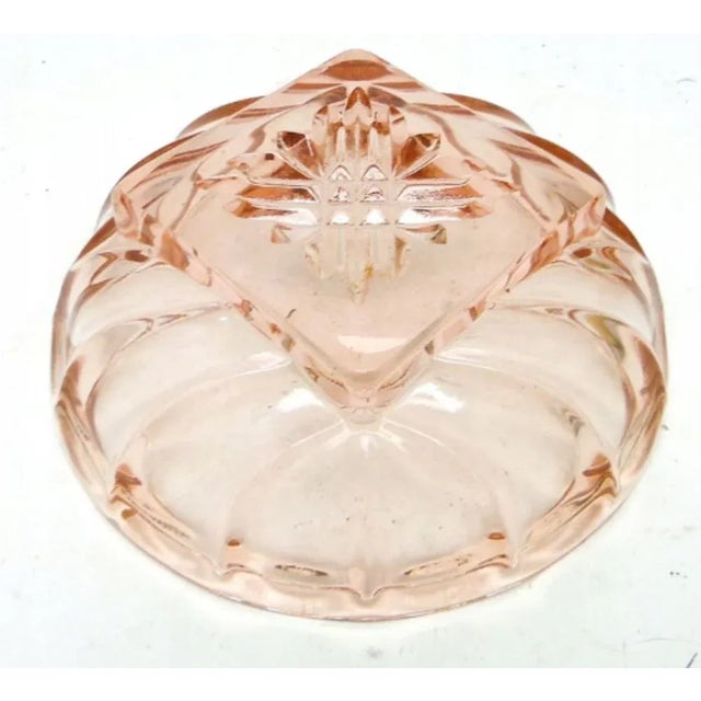 Art Deco Bowl attributed to Krosno Glassworks For Sale - Image 3 of 5