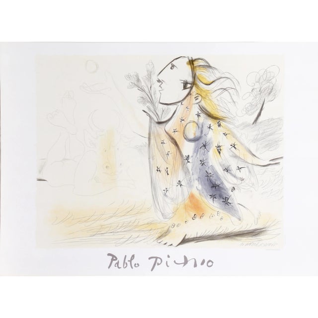 1980s "Minotaure et Femme" Lithograph After Pablo Picasso For Sale