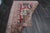 1970s Vintage Handmade Wool Cotton Red Area Rug For Sale - Image 10 of 11