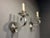 A Pair of 1940s Silver Plated Sconces For Sale - Image 4 of 7