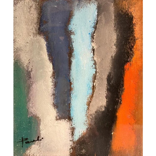 Work framed by two plates of acrylic glass. Total size with the frame: 38x33x5 cm This piece has an attribution mark, I am...