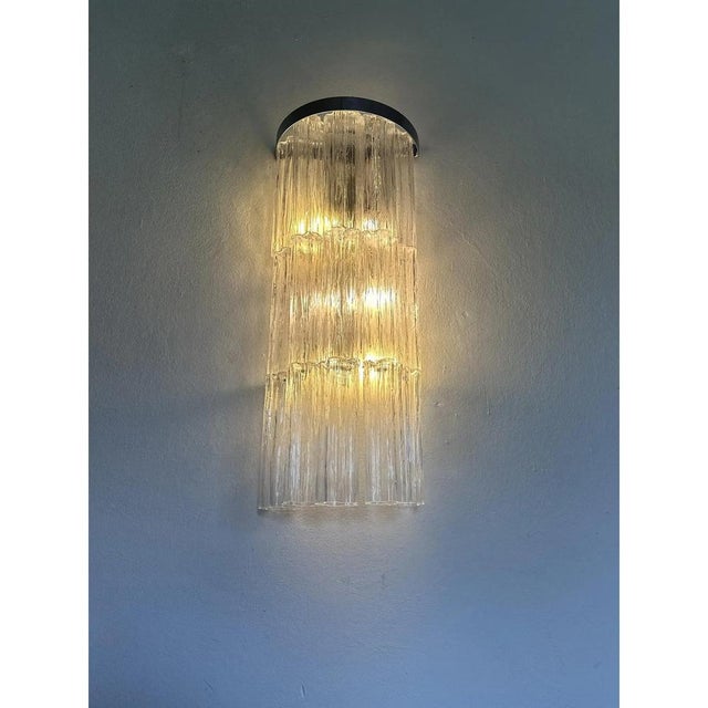 Early 21st Century Transparent Tronchi Wall Sconces by Simoeng, Set of 2 For Sale - Image 5 of 10