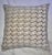 2020s Diamond Jacquard Chenille Decorative Pillow Euro Sham Cover For Sale - Image 5 of 5