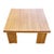 Mid-Century Modern 1950s Restored Rattan & Koa Wood Square Coffee Table W/ Stacked Rattan Legs For Sale - Image 3 of 10