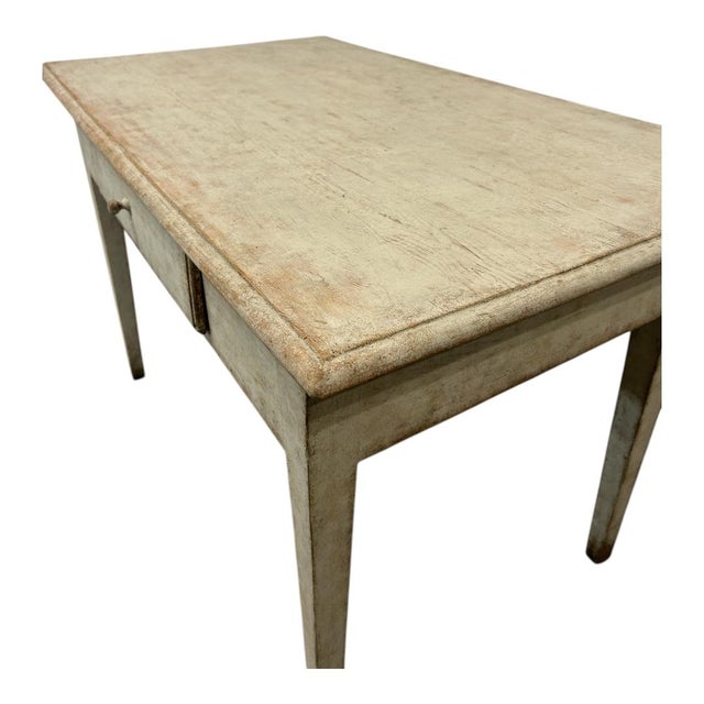 Wood Mid 19th Century Swedish Farm Table For Sale - Image 7 of 7