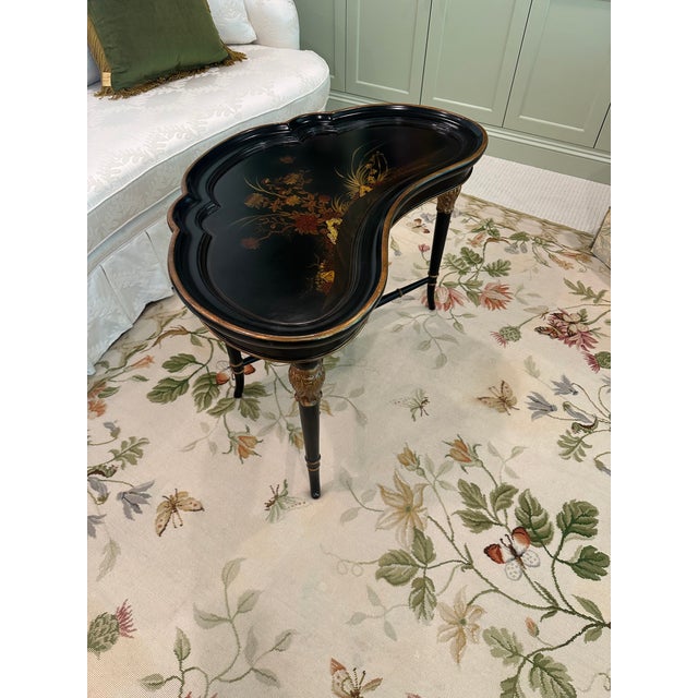 1960s Maitland-Smith Hand-Painted Accent Table For Sale In Dallas - Image 6 of 7