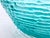 Aqua Vintage 1960s Anchor Hocking Aquamarine Lido Soreno Glass Serving Bowl For Sale - Image 8 of 11