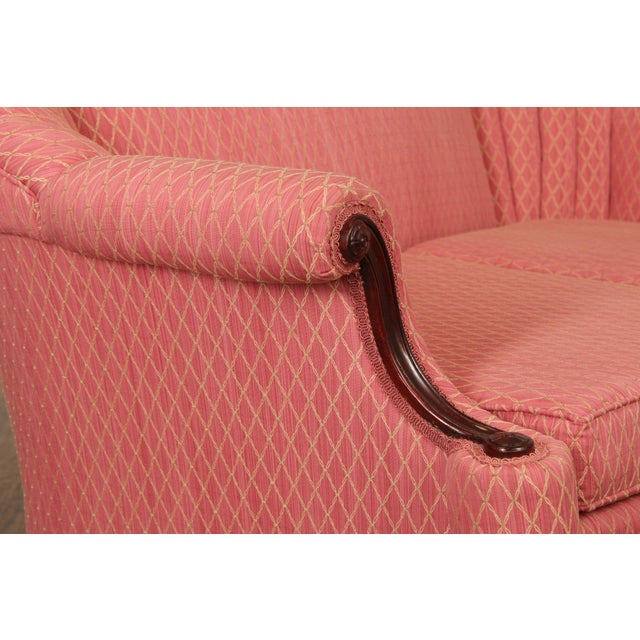 French Louis XV Style Mahogany Loveseat Settee For Sale In Philadelphia - Image 6 of 12