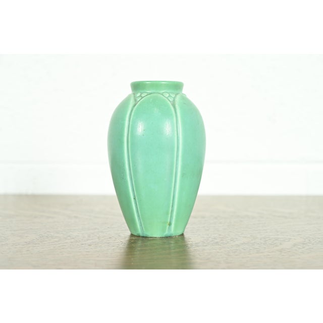 Rookwood Pottery Arts & Crafts Glazed Ceramic Art Pottery Vase, 1936 For Sale - Image 10 of 10