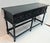 Antique Kittinger Two Drawer Ebonized Oak Jacobean Style Sideboard / Console Table For Sale - Image 4 of 12