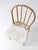 Vintage Painted Windsor Bow Back Chair For Sale - Image 10 of 17