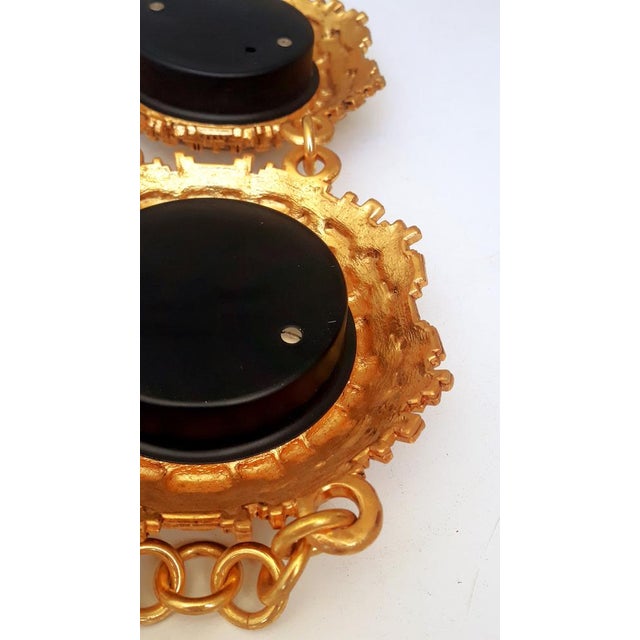 Vintage Sunburst Weather Station in Brass from Lufft, 1950s For Sale - Image 14 of 18